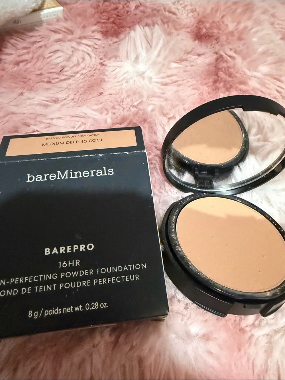 bareMinerals BarePro Pressed Powder Foundation - Medium Deep (Cool) - Beige